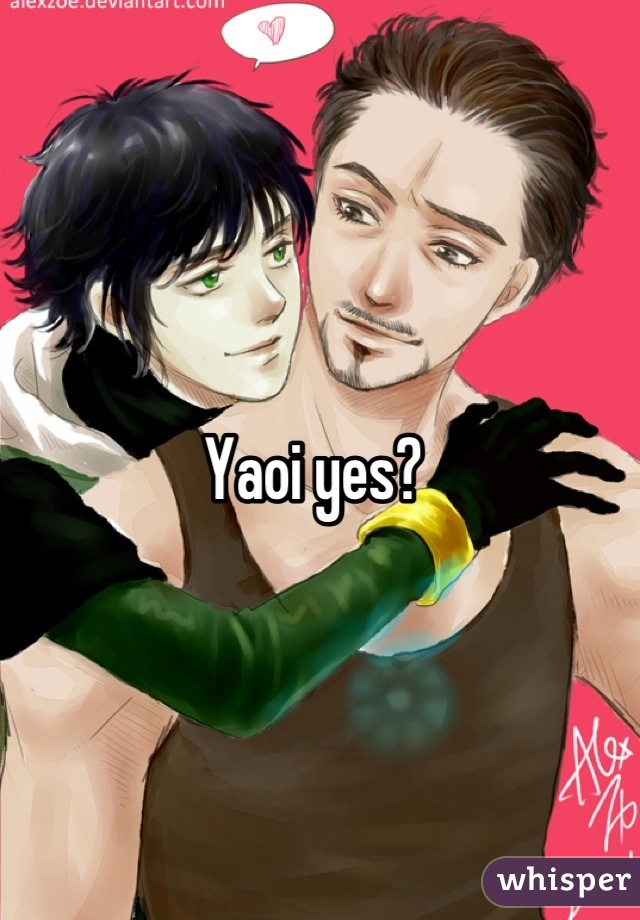 Yaoi yes?