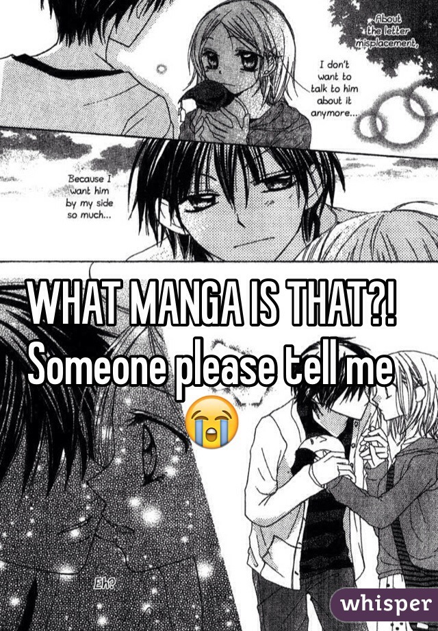 WHAT MANGA IS THAT?! Someone please tell me 😭