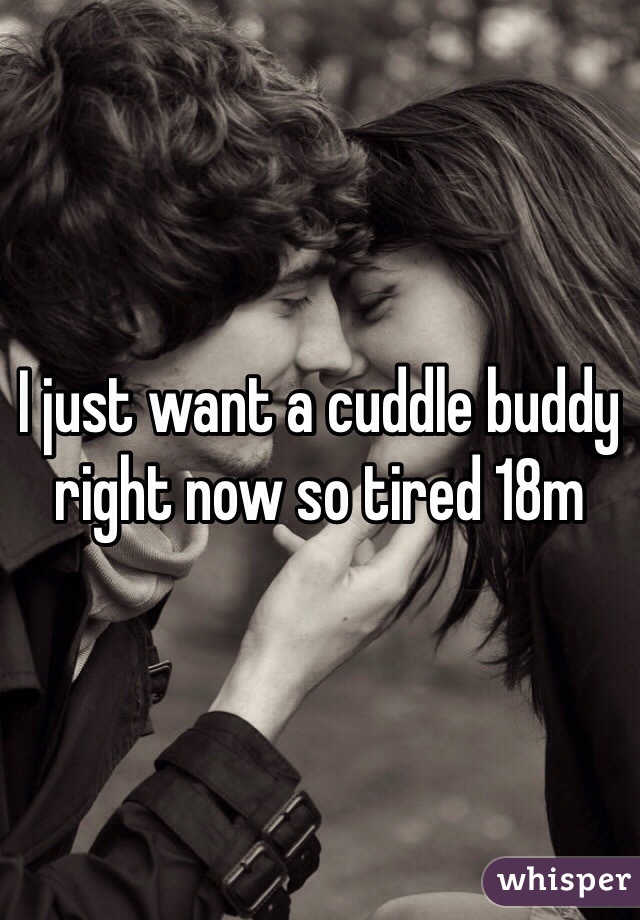 I just want a cuddle buddy right now so tired 18m