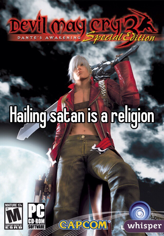 Hailing satan is a religion