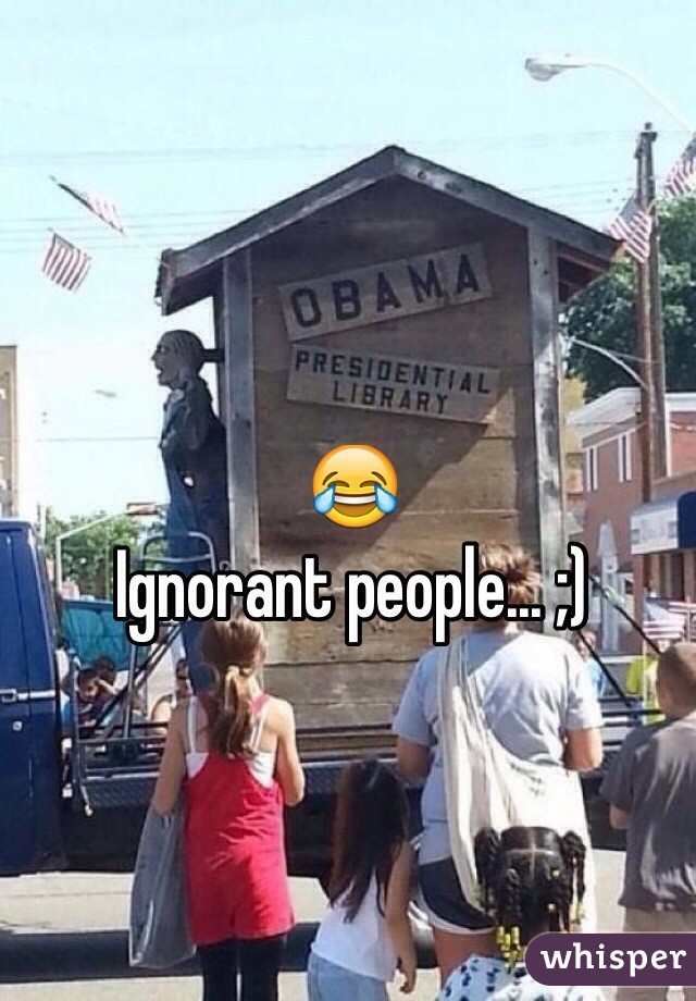 😂
Ignorant people... ;)
