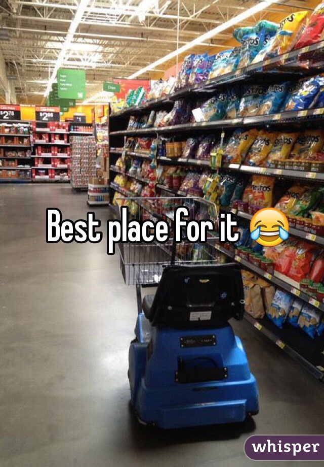 Best place for it 😂