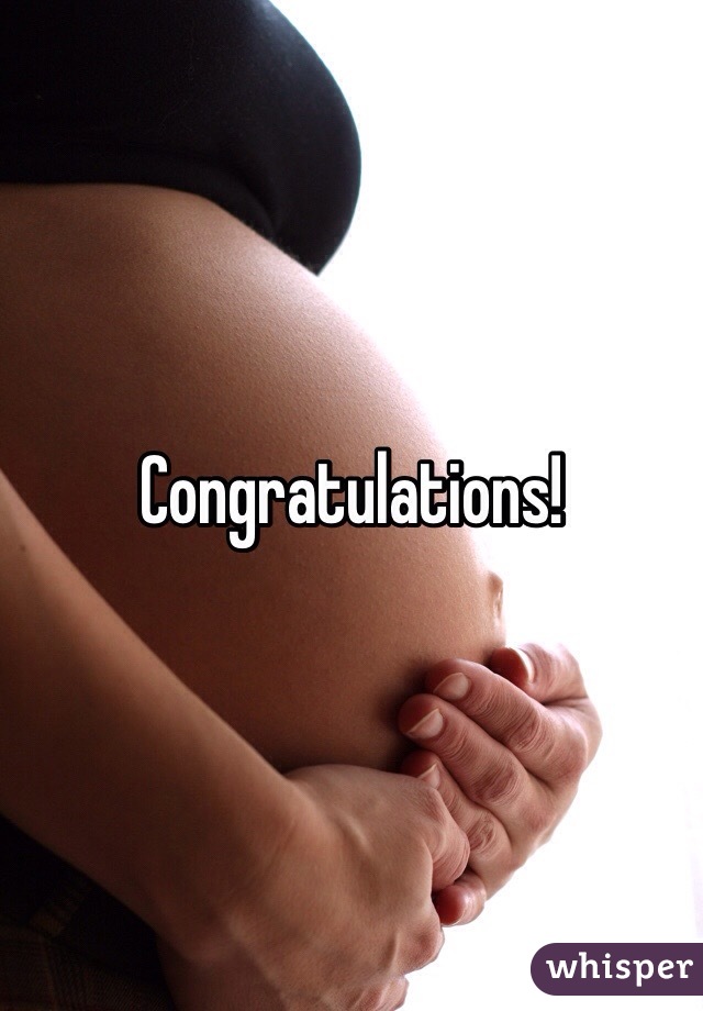 Congratulations!