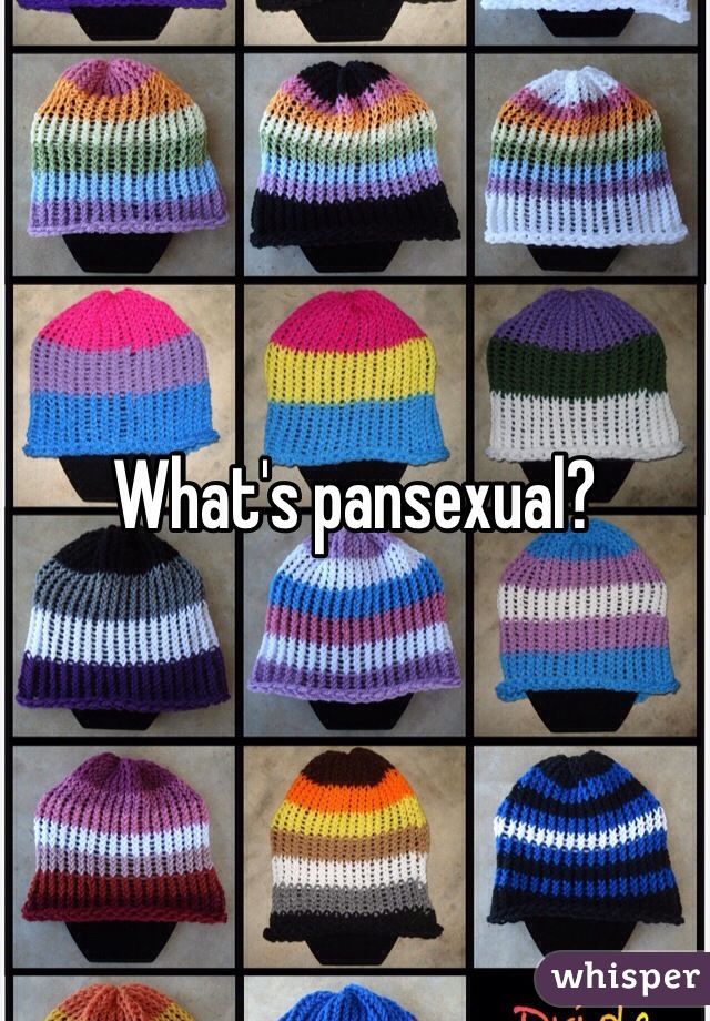 What's pansexual?