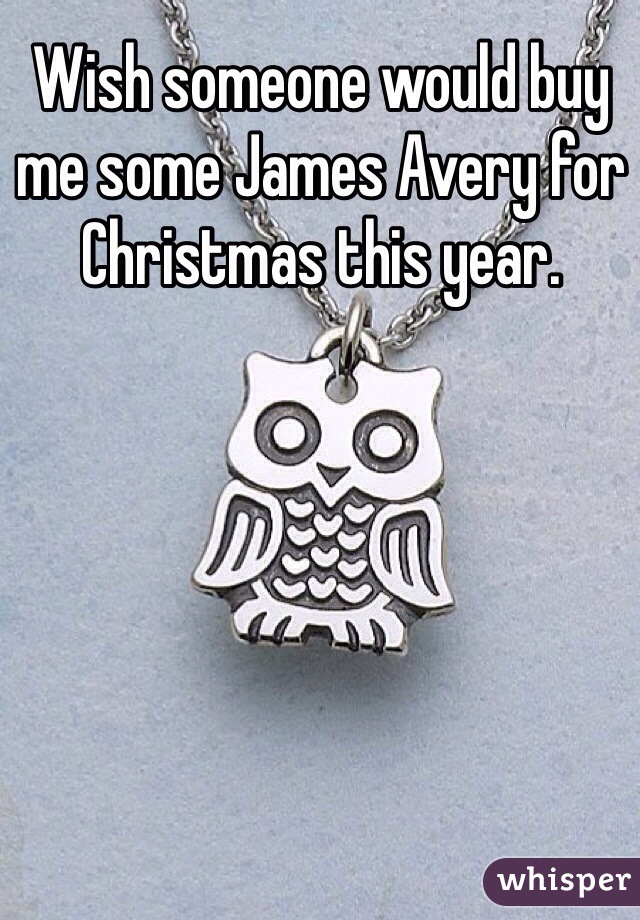 Wish someone would buy me some James Avery for Christmas this year. 