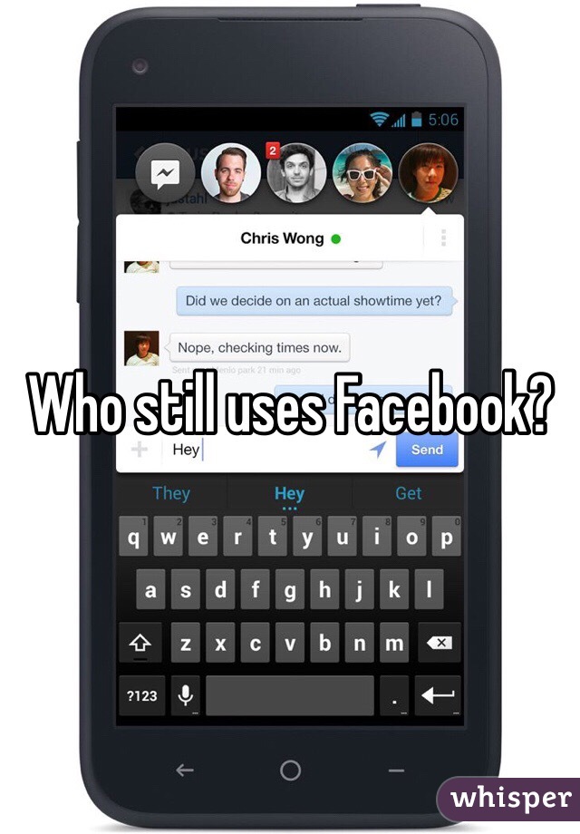 Who still uses Facebook?