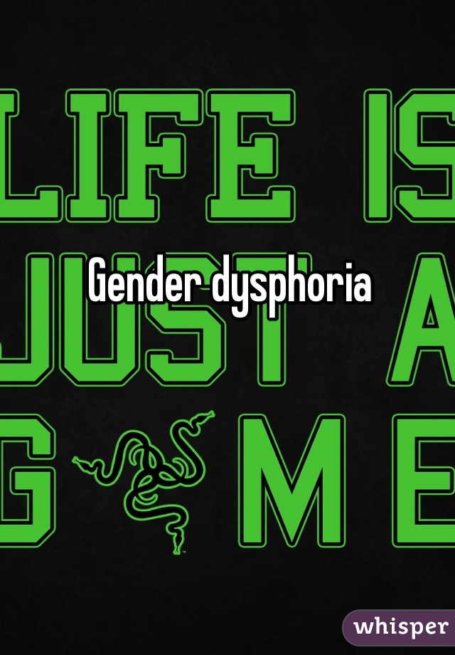 Gender dysphoria 