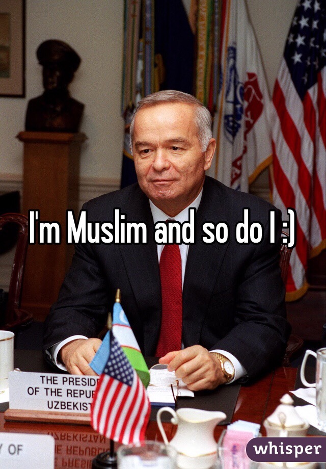 I'm Muslim and so do I :)