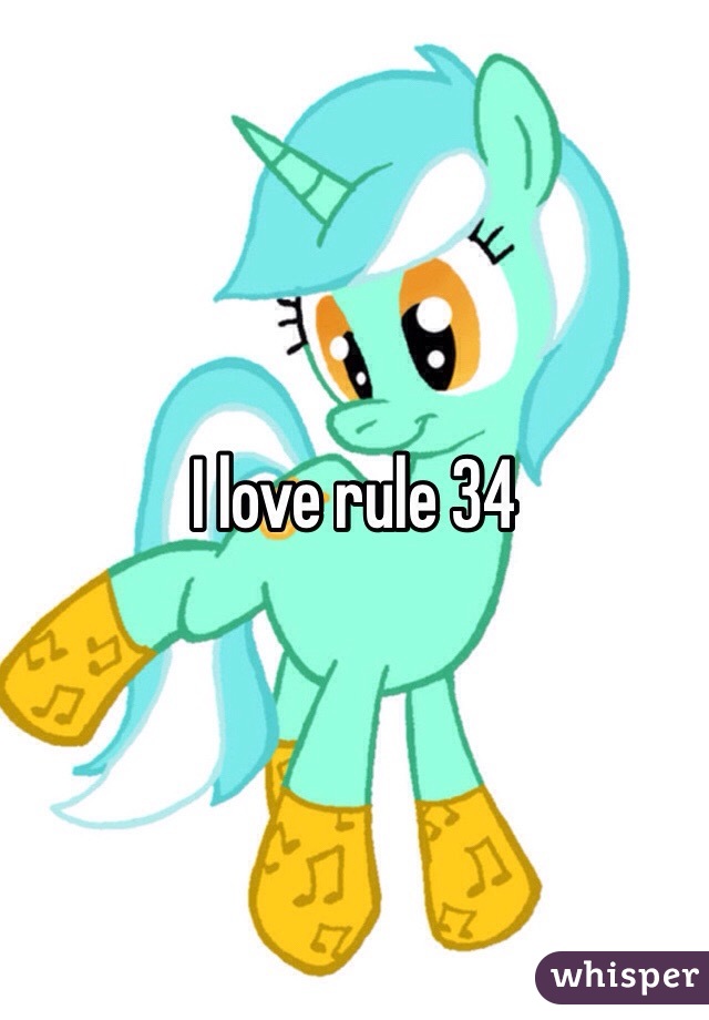 I love rule 34