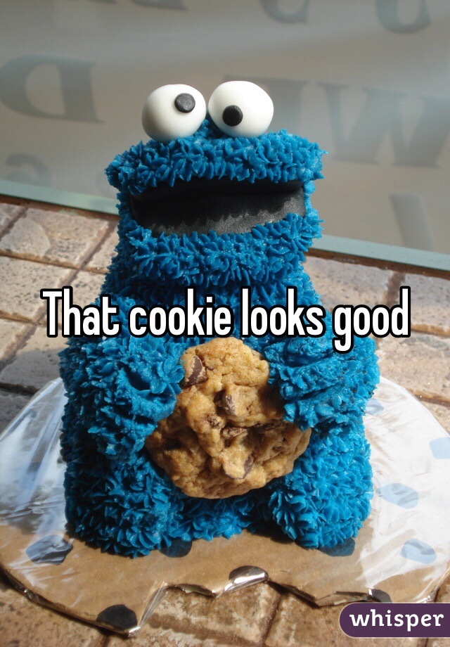 That cookie looks good