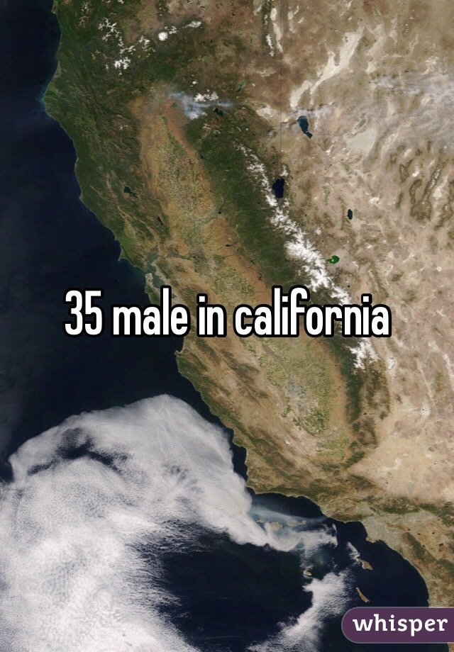 35 male in california