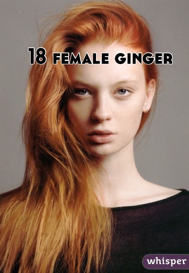 18 female ginger 