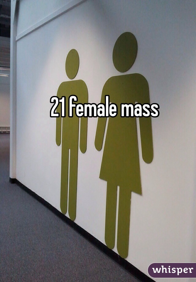 21 female mass