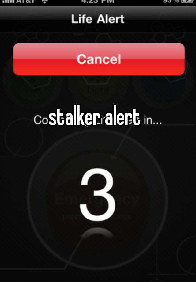 Stalker Alert Meaning