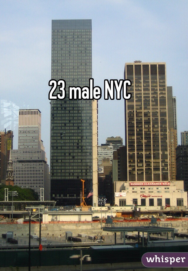 23 male NYC