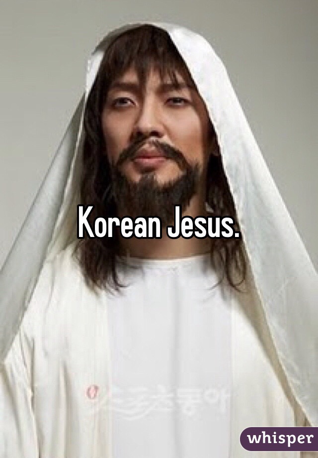 Korean Jesus.