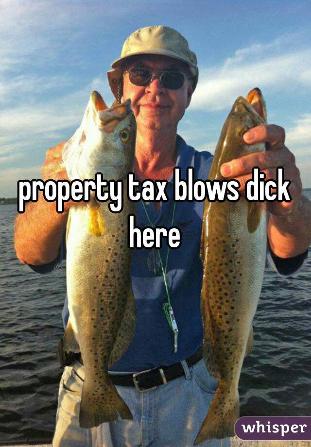 property tax blows dick here 