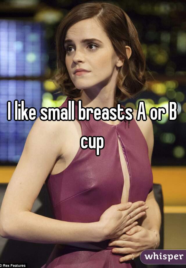 I Like Small Breasts A Or B Cup