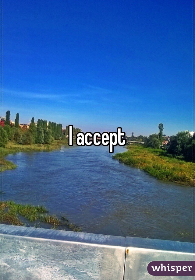 I accept 