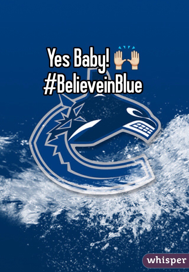 Yes Baby! 🙌
#BelieveinBlue