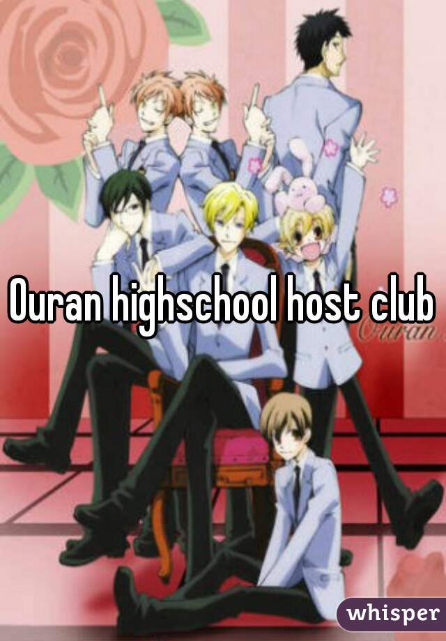 Ouran highschool host club