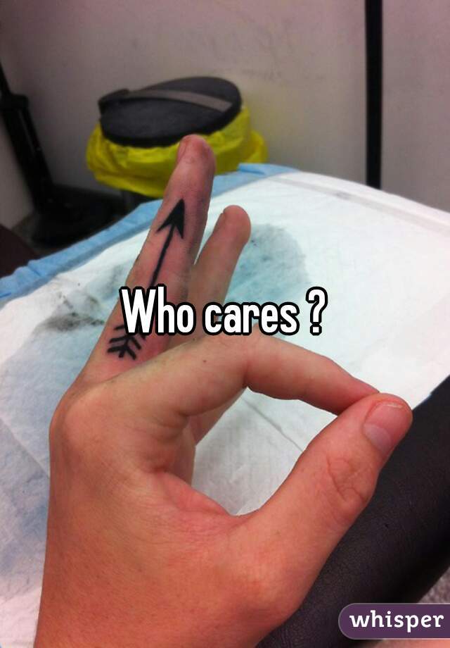 Who cares ?