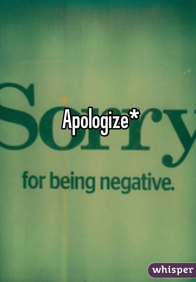 Apologize* 