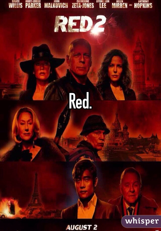 Red.
