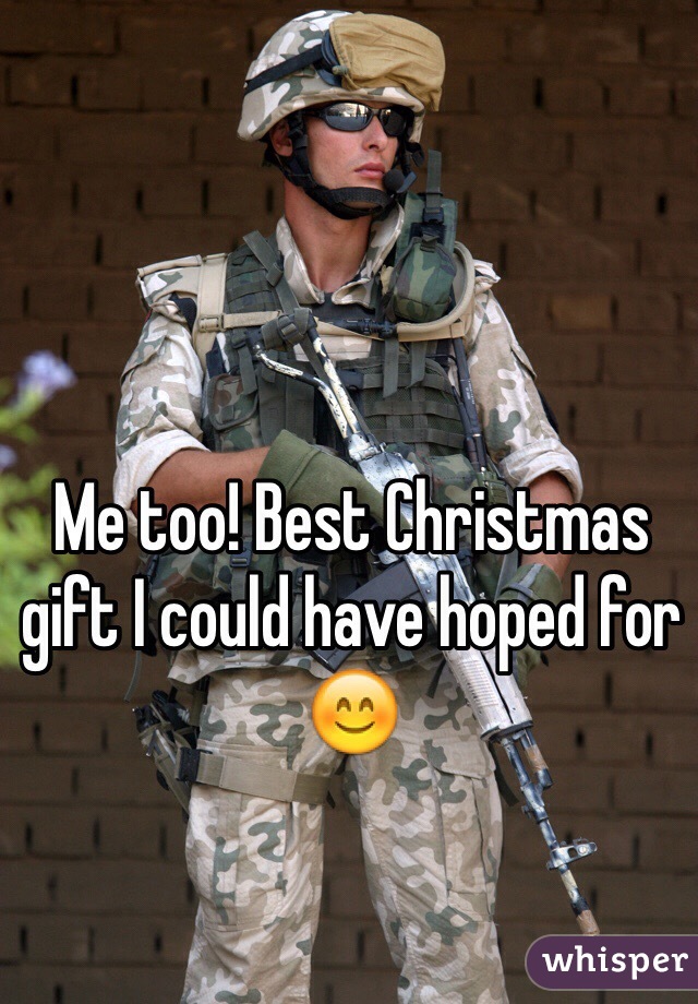 Me too! Best Christmas gift I could have hoped for 😊