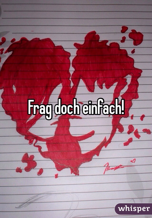 Frag doch einfach! 