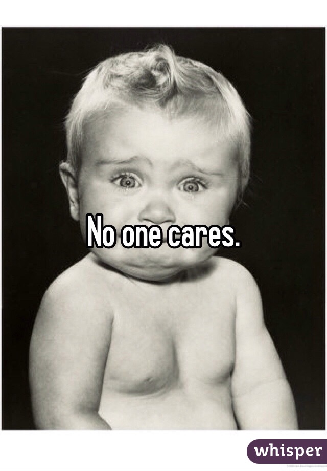 No one cares.