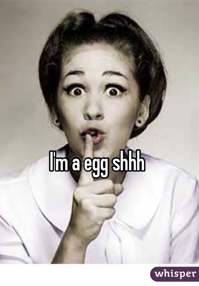 I'm a egg shhh