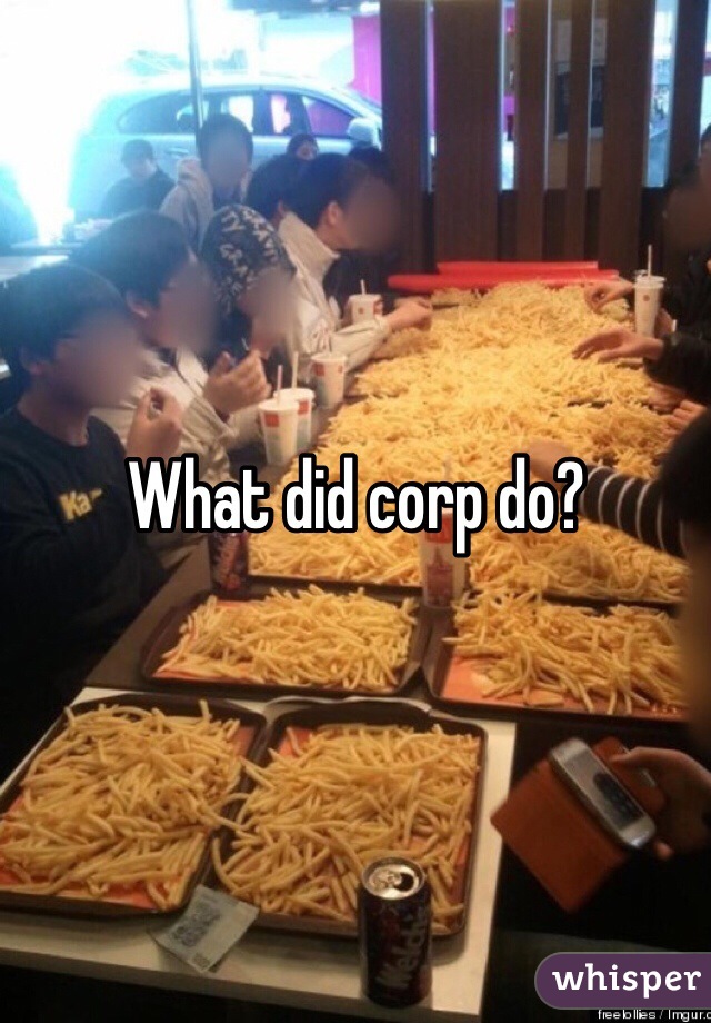 What did corp do?