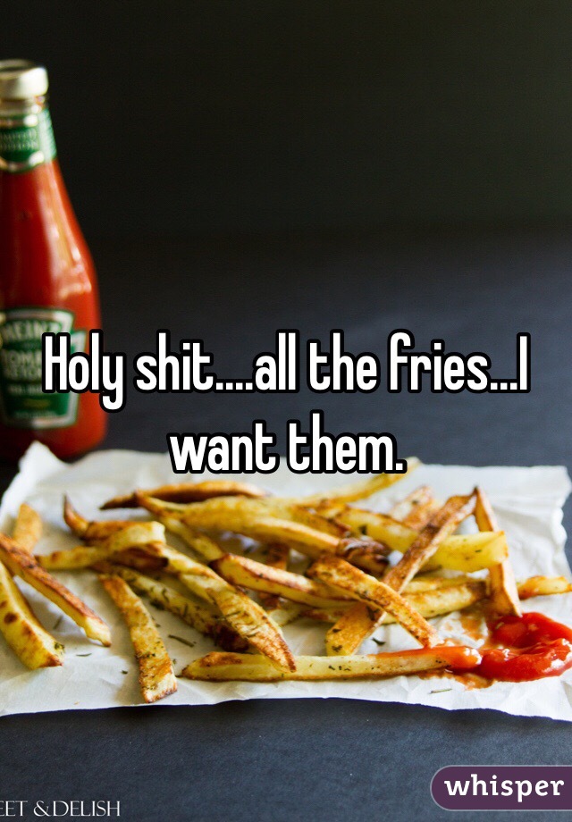 Holy shit....all the fries...I want them.