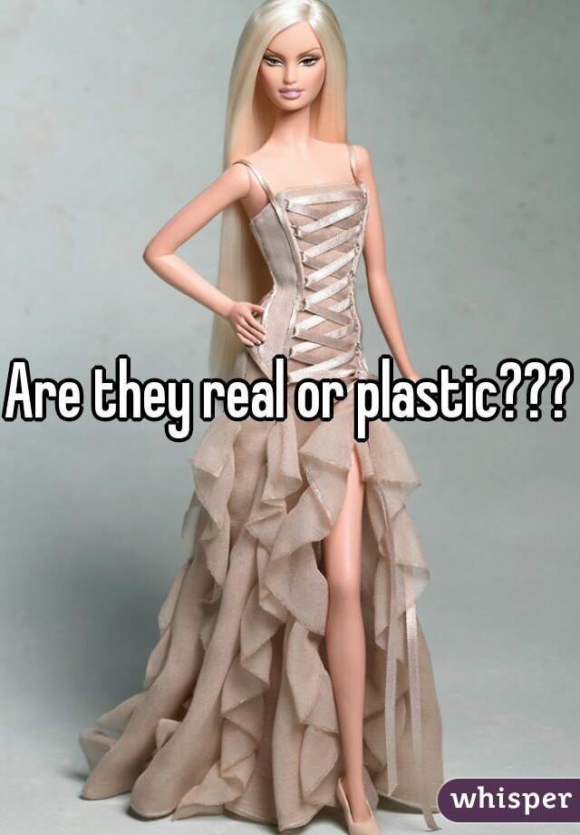 Are they real or plastic???