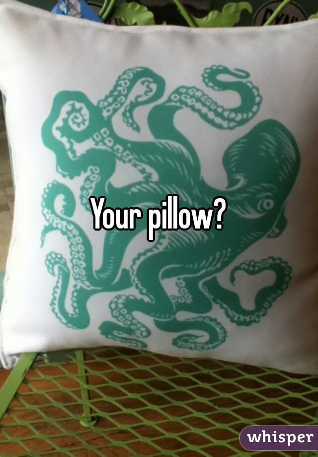 Your pillow?