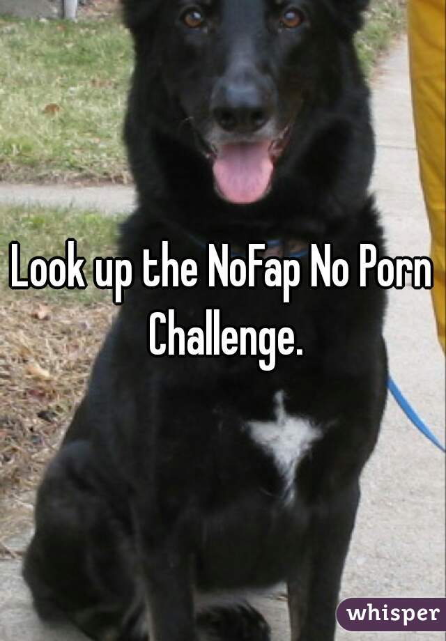 Look up the NoFap No Porn Challenge.