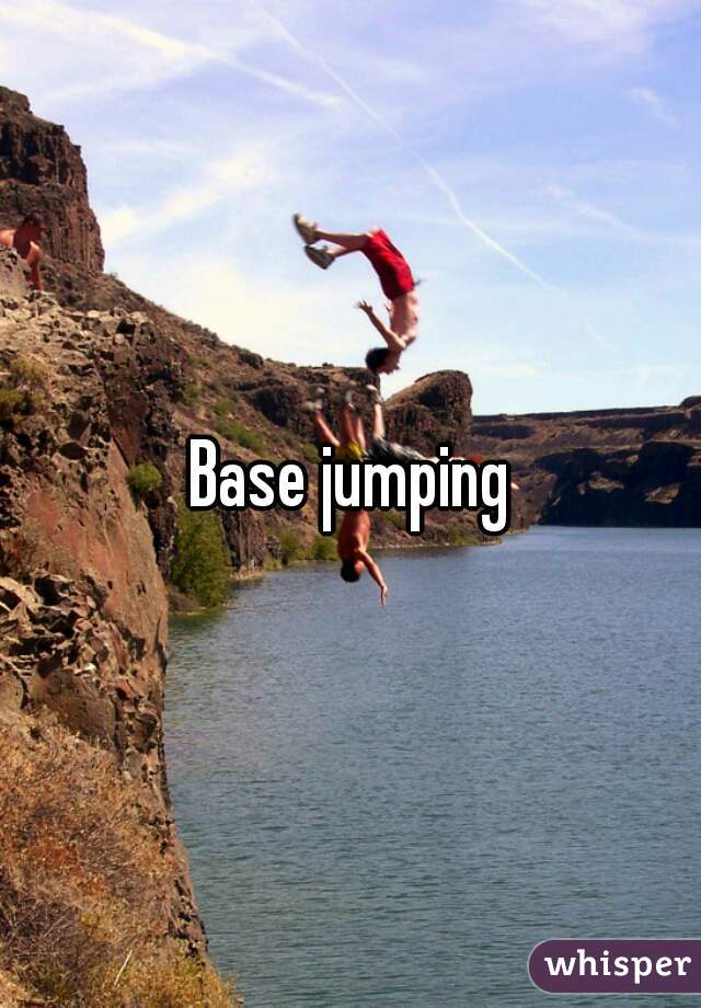 Base jumping