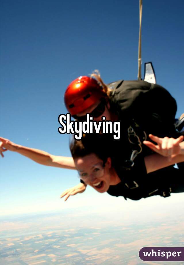 Skydiving 