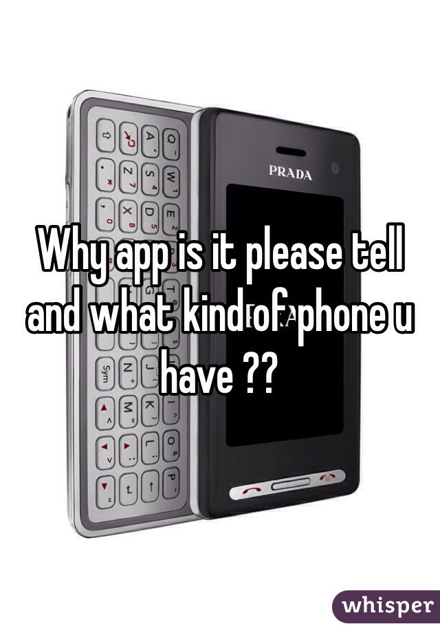 Why app is it please tell and what kind of phone u have ??