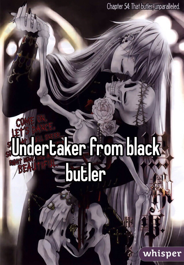 Undertaker from black butler