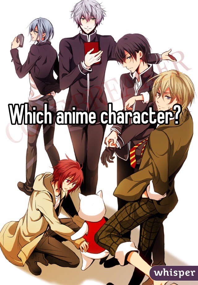 
Which anime character? 
