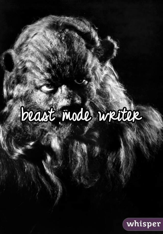 beast mode writer