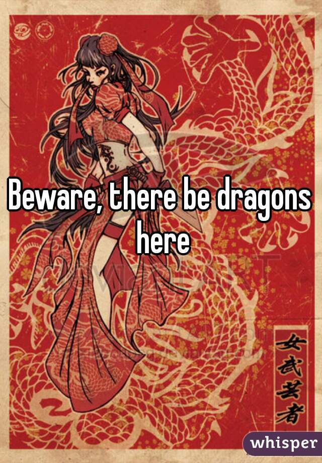 Beware, there be dragons here