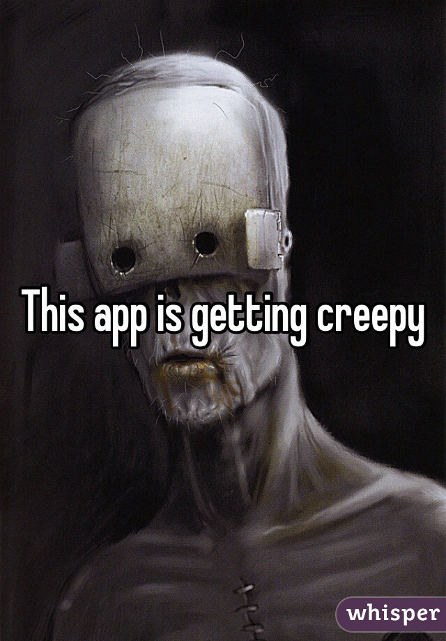 This app is getting creepy