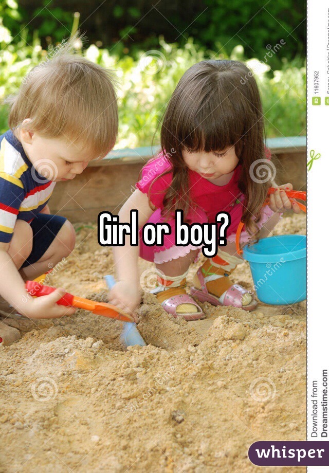 Girl or boy?