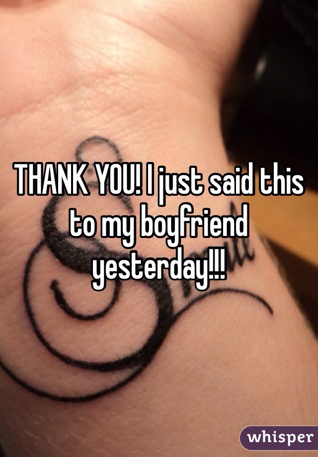 THANK YOU! I just said this to my boyfriend yesterday!!! 