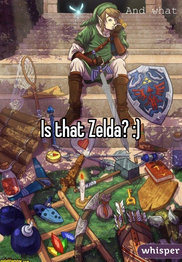 Is that Zelda? :)