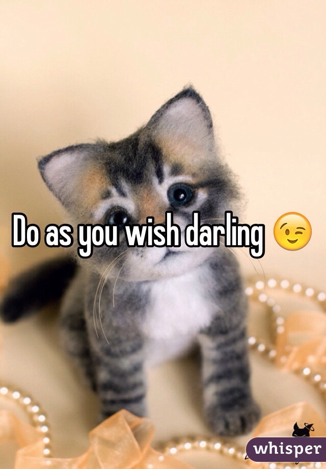 Do as you wish darling 😉