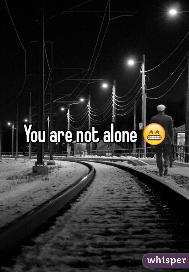 You are not alone 😁